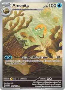 Carte Pokémon Amonita n°180 – 151