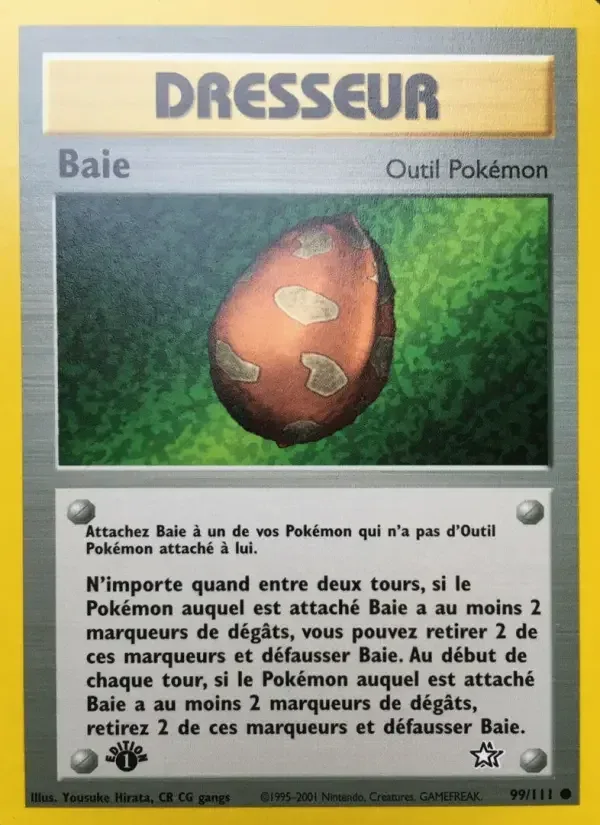 Carte Pokémon Baie n°99 – Neo Genesis
