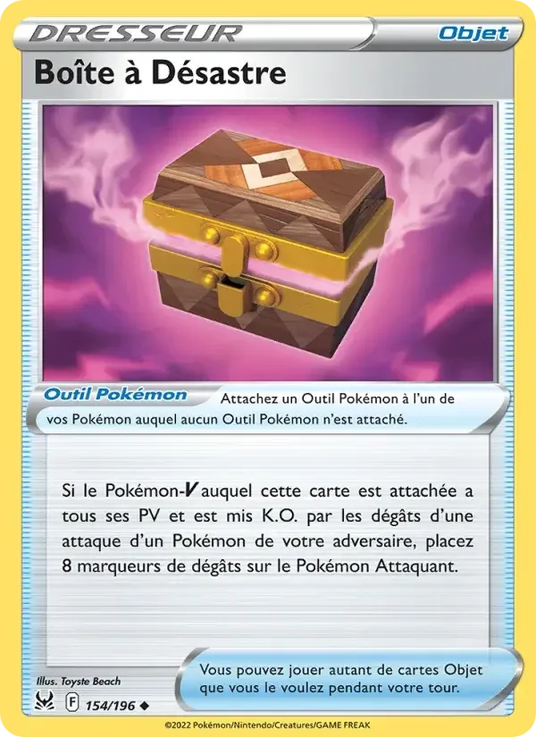 Carte Pokémon Boîte à Désastre n°154 – Origine Perdue