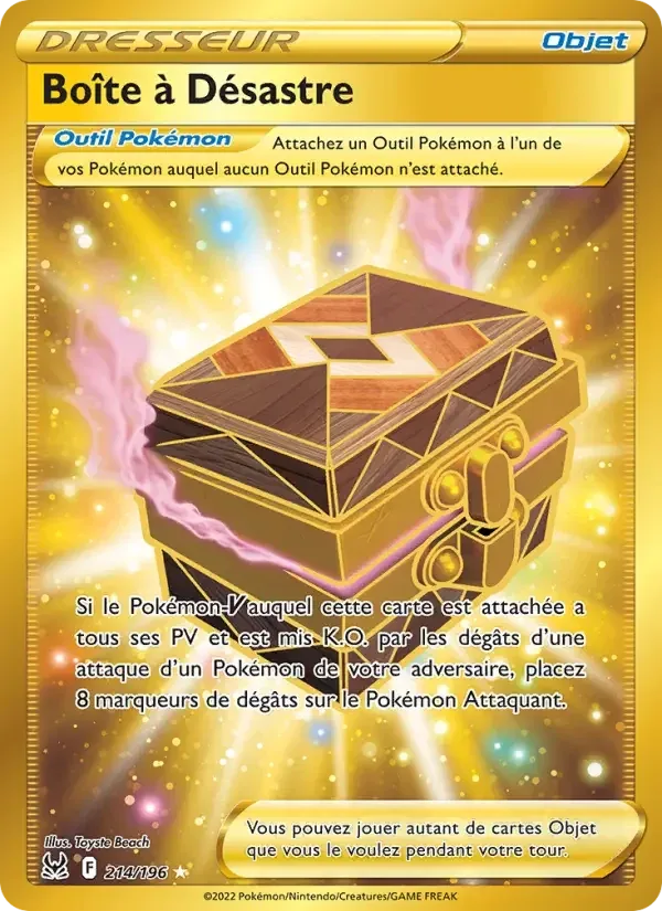 Carte Pokémon Boîte à Désastre n°214 – Origine Perdue