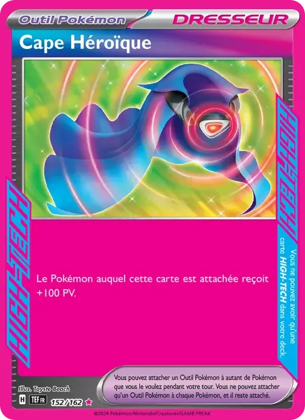 Carte Pokémon Cape Héroïque n°152 – Forces Temporelles