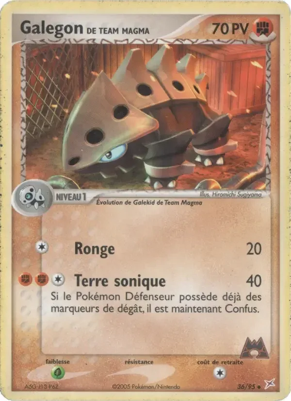 Galegon de Team Magma