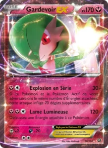 Carte Pokémon Gardevoir EX n°78 – Offensive Vapeur