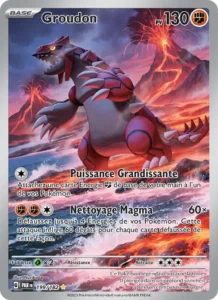 Carte Pokémon Groudon n°199 – Faille Paradoxe