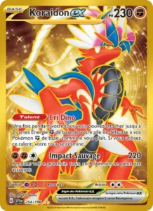 Carte Pokémon Koraidon-ex n°254 – Écarlate et Violet