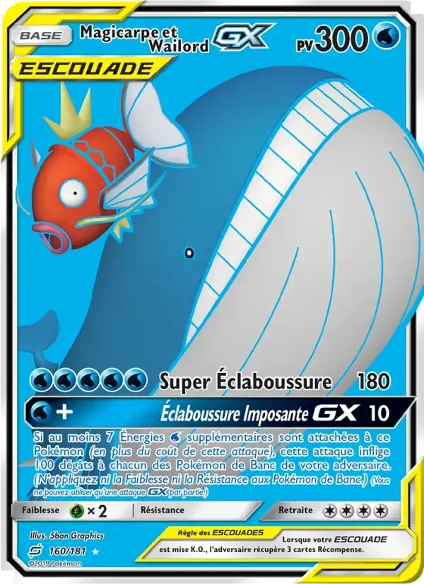 Magicarpe et Wailord GX