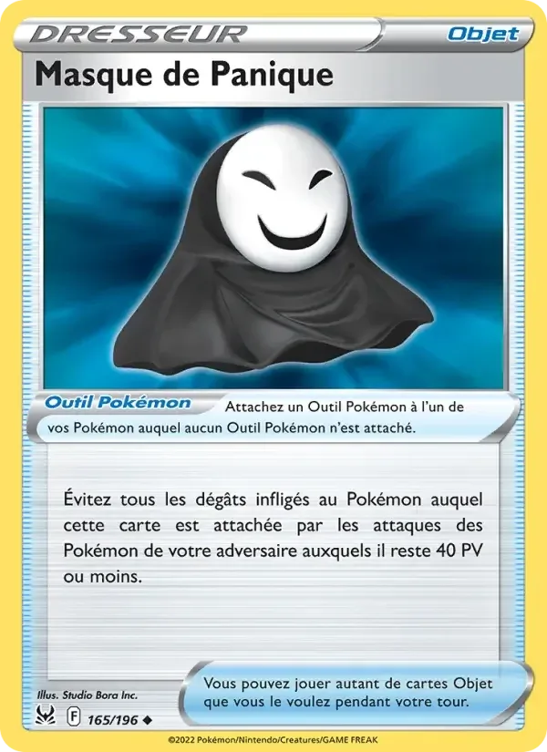 Carte Pokémon Masque de Panique n°165 – Origine Perdue