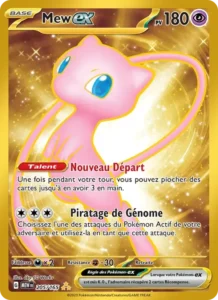Carte Pokémon Mew-ex n°205 – 151