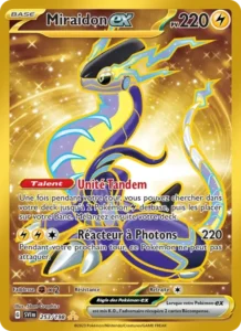 Carte Pokémon Miraidon-ex n°253 – Écarlate et Violet