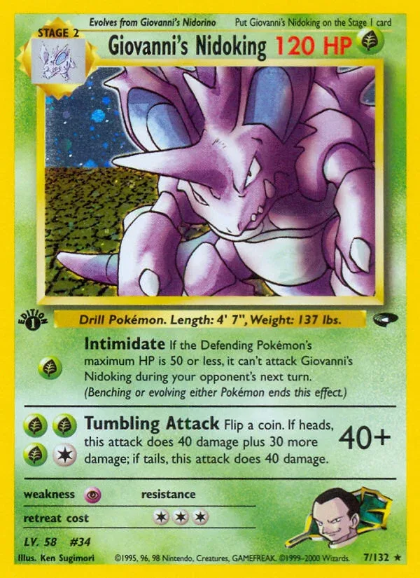 Giovanni&rsquo;s Nidoking