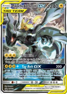 Pikachu et Zekrom GX